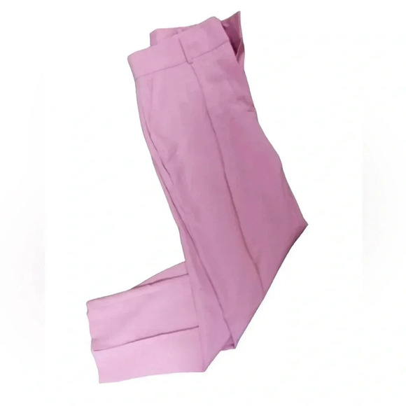 ASOS Y.A.S Mini Cord Wide Leg High Rise Pink Pants Size 8 - Picture 2 of 10